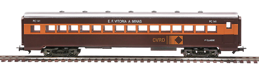 <h3><strong>2486 - Carro 1ª classe CVRD - EFVM</strong><br>2481 - Carro 1ª classe RFFSA (Belo Horizonte)</h3>