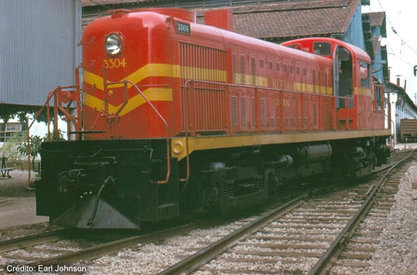 Foto real locomotiva ALCO RS-3